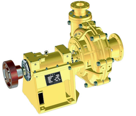 جودة  Horizontal 500kw 740r/Min Heavy Duty Mud Slurry Pump ISO9001 Certification مصنع