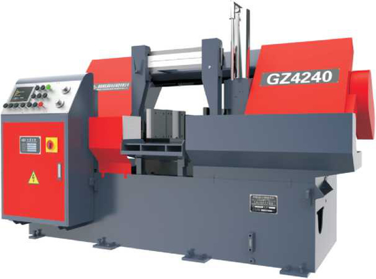 ISO9001 المعتمدة 4kw CNC المنشار الحزامي الأفقي لقطع المعادن