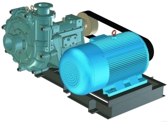 مضخة الملاط الطاردة المركزية المحمولة 740rpm بدون تسرب 300ZBG (P) -760