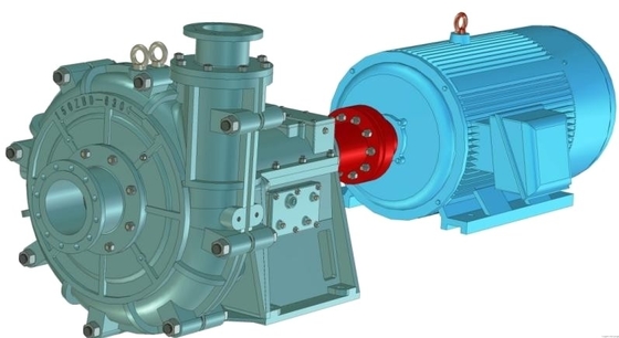 1480r / Min مضخة الملاط الأفقية ، مضخة الطين الغاطسة 37kw 80ZBQ-315