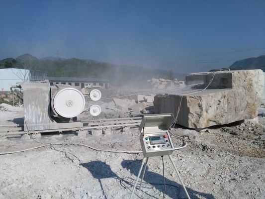 آلة المنشار السلكي CNC المحجر باستخدام الحاسب الآلي 37KW 75KW قطع الحجر الجرانيت والرخام
